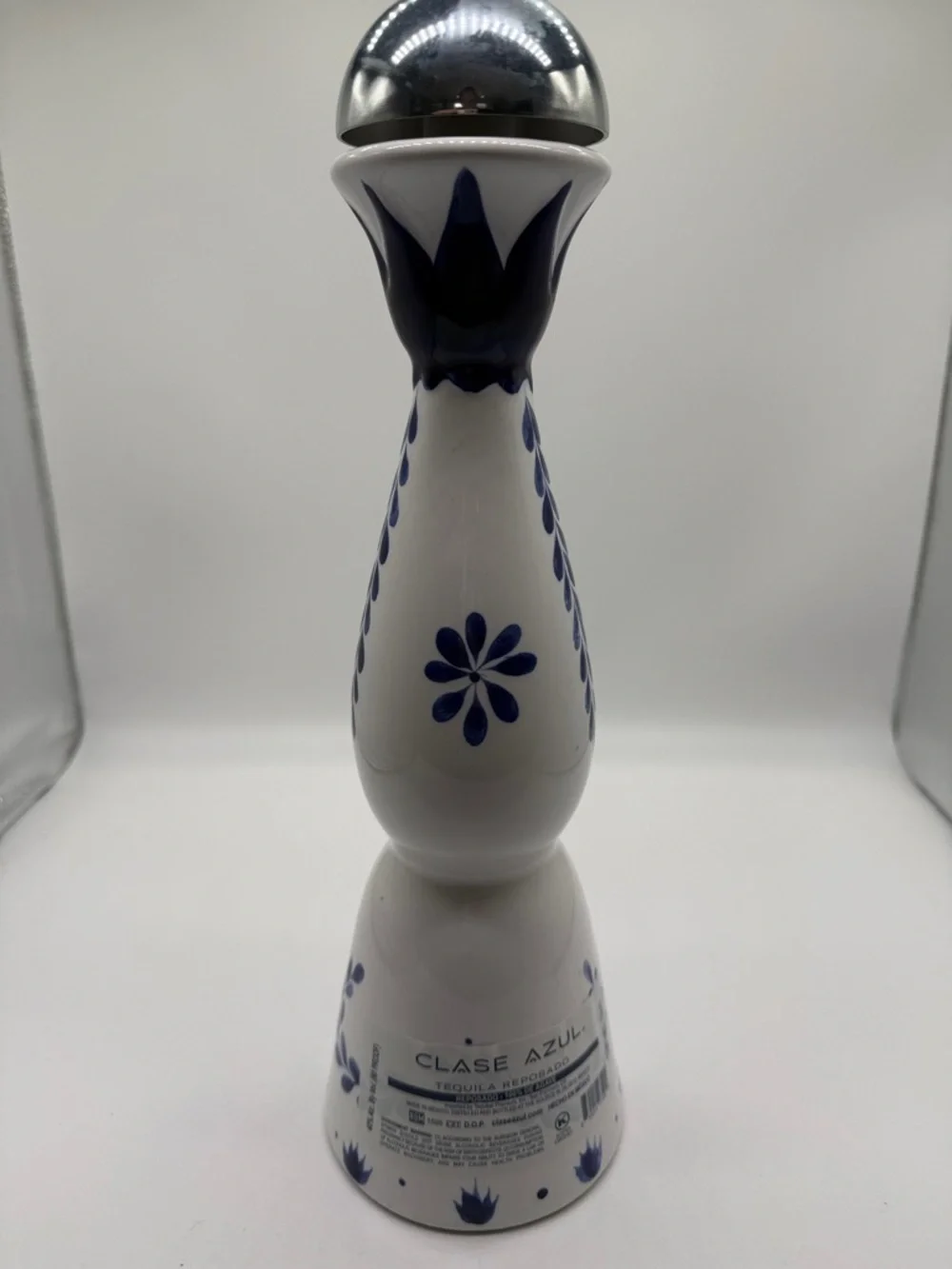 Clase Azul Reposado 750ml Tequila Bottle in Box.